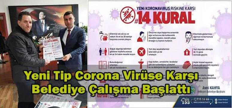 Ardeşen Belediyesi’nden Corona virüs Önlemi
