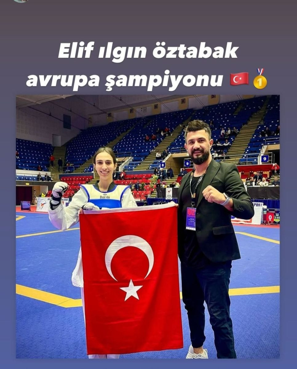 Ardeşen'li Öztabak Avrupa şampiyonu oldu